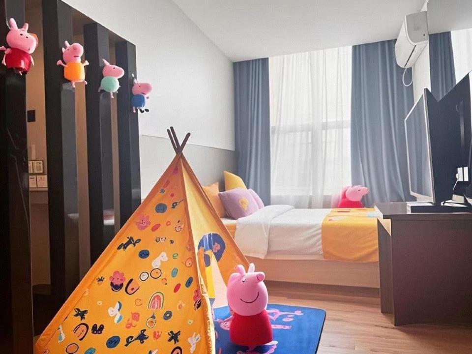 Qiqiaowu Hotel Beijing Daxing Airport Line Caoqiao Subway Station Branch Buitenkant foto