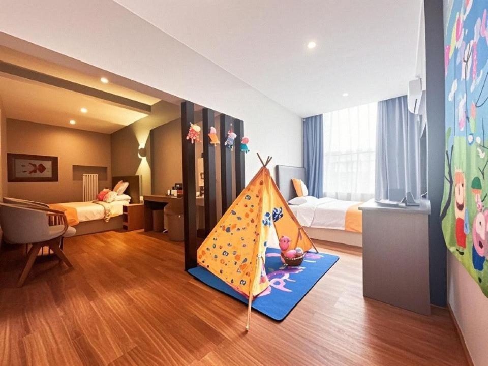 Qiqiaowu Hotel Beijing Daxing Airport Line Caoqiao Subway Station Branch Buitenkant foto