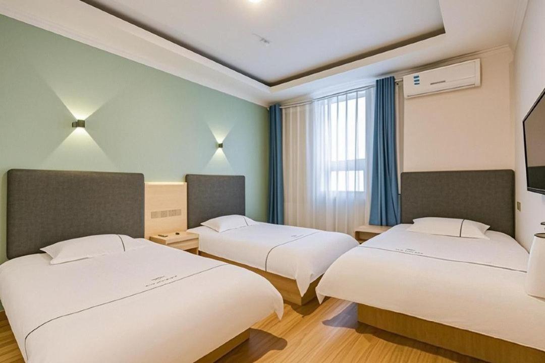 Qiqiaowu Hotel Beijing Daxing Airport Line Caoqiao Subway Station Branch Buitenkant foto