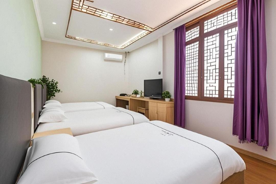 Qiqiaowu Hotel Beijing Daxing Airport Line Caoqiao Subway Station Branch Buitenkant foto