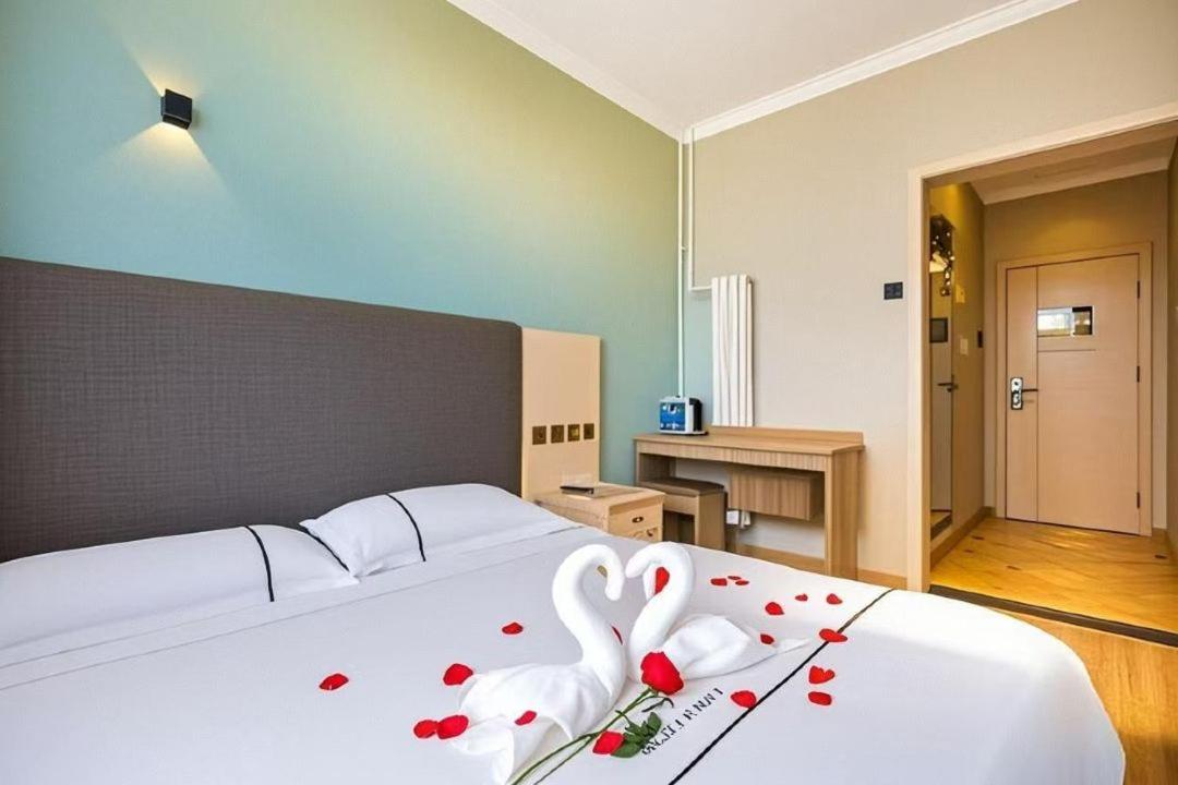 Qiqiaowu Hotel Beijing Daxing Airport Line Caoqiao Subway Station Branch Buitenkant foto