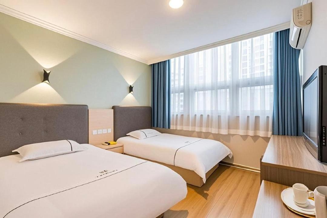 Qiqiaowu Hotel Beijing Daxing Airport Line Caoqiao Subway Station Branch Buitenkant foto