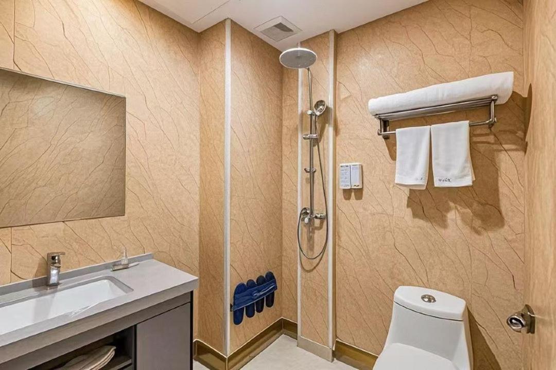 Qiqiaowu Hotel Beijing Daxing Airport Line Caoqiao Subway Station Branch Buitenkant foto