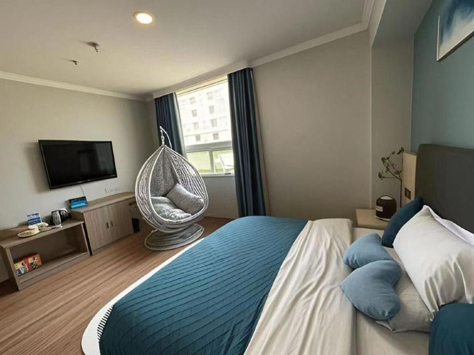Qiqiaowu Hotel Beijing Daxing Airport Line Caoqiao Subway Station Branch Buitenkant foto
